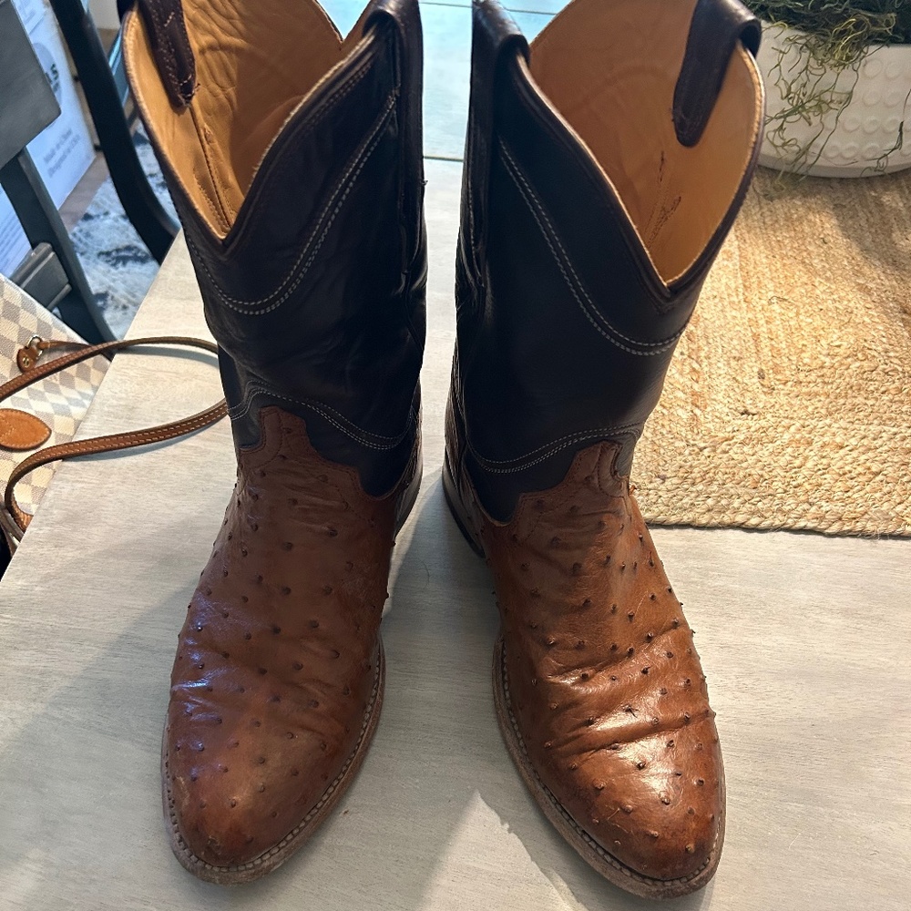 Tecovas Ostrich Boots